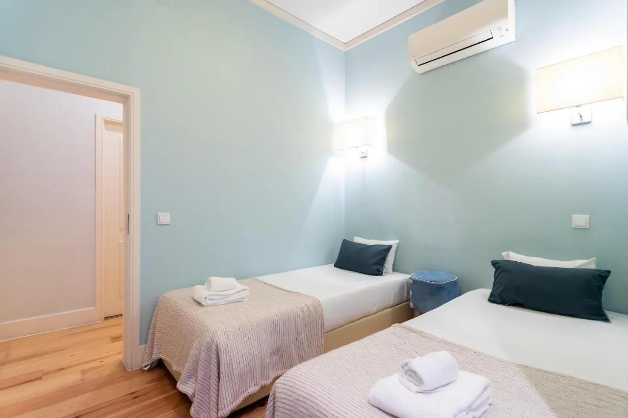 Апартаменты Baixa Cozy 2Br With Ac - By Lu Holidays Лиссабон Португалия